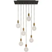 Creative Cables Luminária Pendente Rose-one Xxl 7 Falls