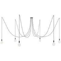 Creative Cables Luminária Pendente Spider 6 Falls
