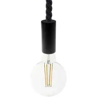 Creative Cables Candeeiro Suspenso Com Lâmpada Nautical Cable 2xl 1 M