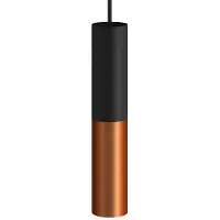 Creative Cables Candeeiro Suspenso Com Lâmpada Textil Doble Tub-e14