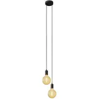 Creative Cables Luminária Pendente Multiple 2 Falls With Light Bulb