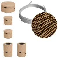 Creative Cables Kit De Iluminação Wiggle Filé System Cz22 5 M 5 Unidades