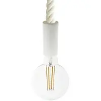 Creative Cables Candeeiro Suspenso Com Lâmpada Nautical Cable 3xl 1 M