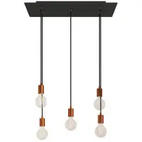 Creative Cables Luminária Pendente Rose-one Xxl 5 Falls