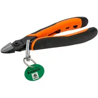 Bahco Alicate De Corte Diagonal Com Revestimento Ergo E Anel De Segurança 140 Mm