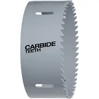 Bahco Coroas Com Ponta De Carboneto Para Aço Inoxidável 16-127 Mm 92 Mm