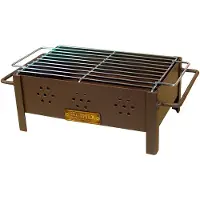 EDM Churrasco De Mesa Com Grelha Zincada