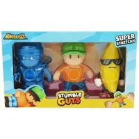 Monster Flex Pacote De Figuras Stumble Guys 3 Unidades