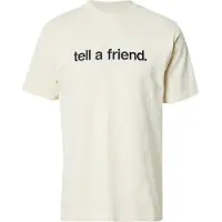 Vans Camisa 'Tell A Friend' bege / preto