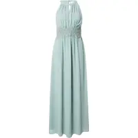Vila Vestido Longo Sem Mangas Milina Halter