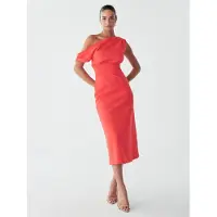 BWLDR Vestido 'SONOA MAXI DRESS' vermelho