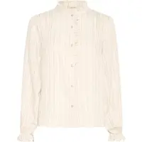Cream Blusa 'CRVenea Joa' bege claro / castanho escuro