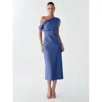 BWLDR Vestido 'SONOA MAXI DRESS' azul cobalto