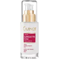 Guinot Longue Vie Cou , 56 Ingredienti Cellulaires, Lifting & Rassodante, Crema, Per Viso e Collo, 30 ml