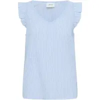 Cream Blusa 'CRKatinka' azul claro / offwhite
