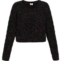 Mymo Pullover azul / vermelho / preto