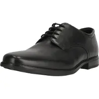 Clarks Sapatos Howard Walk homens - Preto - 40
