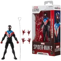 Hasbro Figura De Ação Spider-man 2 Gamerverse Miles Morales Traje Boricua Marvel Legends 15 Cm