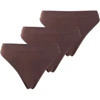 ONLY Tanga 'ONLVICKY' chocolate
