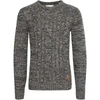 !Solid Pullover 'Philemon' castanho / preto