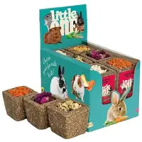 Mealberry Tigela Pequena Prado Lanche Para Roedores 65g 12 Unidades