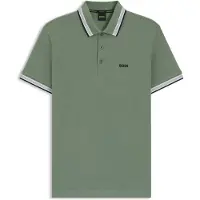 BOSS Polo De Manga Curta Paddy 10241663 Green