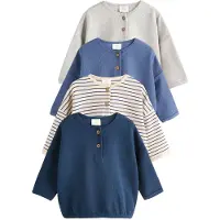 Next Camisola marinho / safira / taupe / acinzentado