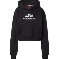 Alpha industries Sweatshirt preto / branco