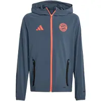 Adidas Moletom Com Capuz Juvenil Viagem Fc Bayern Tiro 25/26 Competition Vis Tech