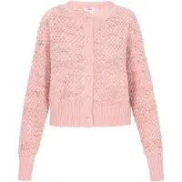 Mymo Casaco de malha cor-de-rosa