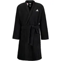 Adidas Roupão desportivo 'Bathrobe' preto / branco
