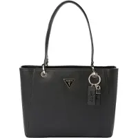 GUESS para mulher. HWZG9672250 Saco tote Noelle Saffiano preto (OSFA), Casual, Poliuretano