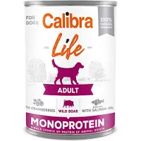 Calibra Comida Para Cães Life Can Adult Javali Selvagem Com Mirtilos 6x400g