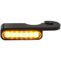 HeinzBikes Pisca com armação LED PRETO, MODELO REAKOUT