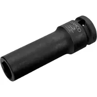Bahco Soquete De Impacto Long Series 1/2´´-1.1/4´´ Hexagonal Profile And Phosphate Finish