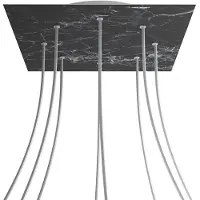 Creative Cables Kroq408f104 Xxl Rose-one Quadrado Kit De Mármore Marquina Rosa