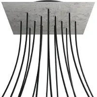 Creative Cables Krovnq4014f106 Xxl Rose-one Square Kit De Cimento Para Rosas