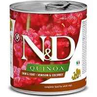 Farmina Comida Para Cães Quinoa Skin Coat Venison Box 6x285g
