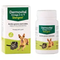 Stangest Suplemento Para Animais De Estimação Dermovital Omega 3-6-9 60 Unidades