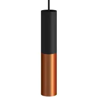 Creative Cables Foco Tub-e14 Tubo Metálico Duplo. Com Anel De Suporte De Lâmpada Duplo