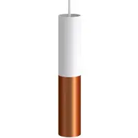 Creative Cables Foco Tub-e14 Com Tubo Metálico Duplo. Com Anel De Suporte De Lâmpada Duplo
