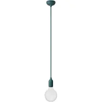 Creative Cables Candeeiro De Teto Colorido Com Cabo Têxtil Com A Bulb Silicone