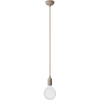 Creative Cables Candeeiro De Teto Colorido Com Cabo Têxtil Com A Bulb Silicone