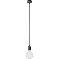 Creative Cables Candeeiro De Teto Colorido Com Cabo Têxtil Com A Bulb Silicone