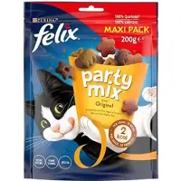 Purina Lanche Felix Party Mix Original Mix 200g 5 Unidades