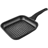 Supreme Grelha De Pedra Com Pega Fixa às Riscas 28 Cm