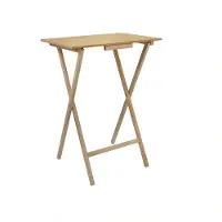 Wellhome Mesa Lateral Retangular Acabada Sem Verniz 48x35x64 Cm
