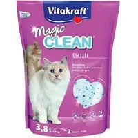 Vitakraft Areia Para Gatos Magic Clean Silice 3.8l1.7kg 8 Unidades
