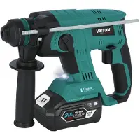 Vatton Martelo Perfurador Sem Escovas A Bateria 4.0ah 20v