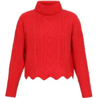 Mymo Pullover vermelho